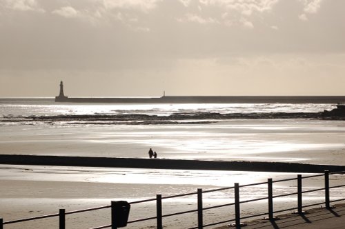 The beach at Seaburn, Tyne & Wear