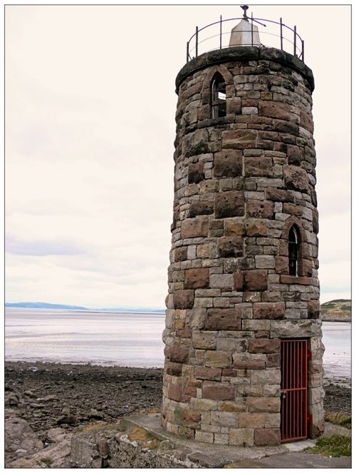 Heysham, Lancashire, Tower and Moon Bay