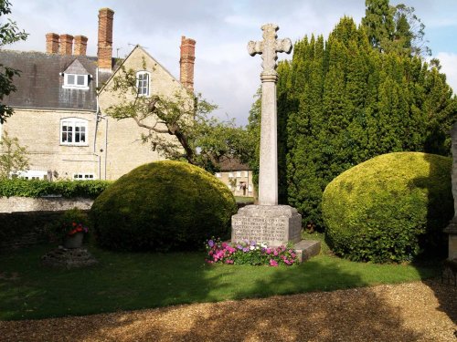 The War Memorial, Stratton Audley, Oxon.