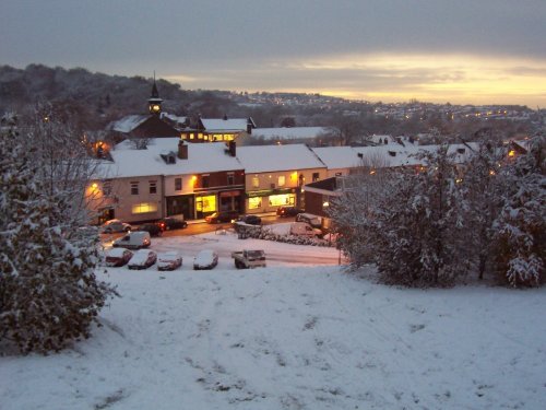 Kidsgrove, Stoke on Trent, in Winter