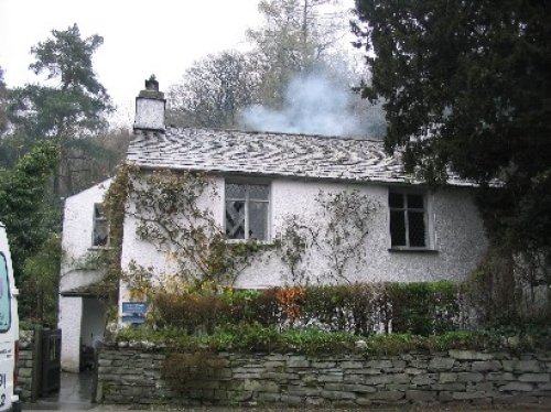Dove Cottage in Grasmere. The one time home of the Poet William Wordsworth