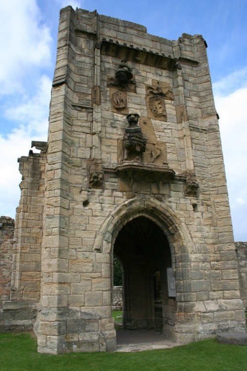 The Lions Tower, Warkworth Castle, Warkworth      Northumberland