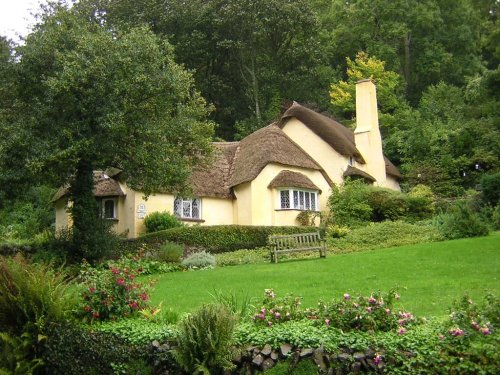 Selworthy green in Somerset. Autumn 2004
