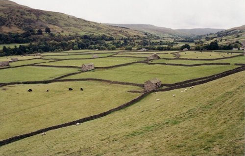A 2nd View (slightly more south) of Swaldale looking west towards Gunnerside, North Yorkshire