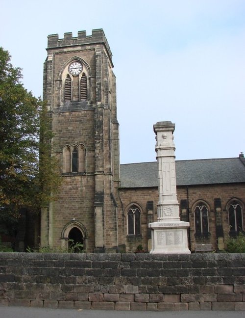 The Anglican Parish Church at Ripley, Derbyshire.