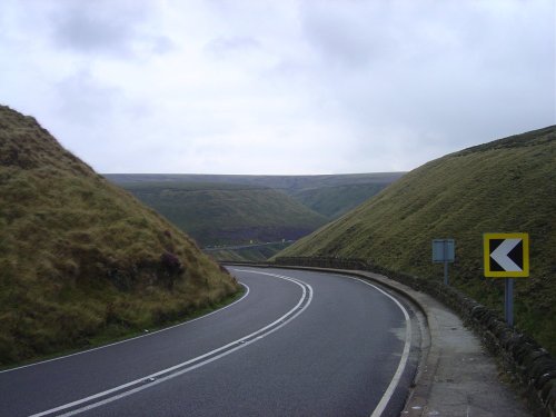 On the A57 (Snake Road), Peak District National Park