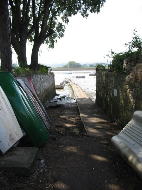 Causeway on the Exe at Topsham, Devon