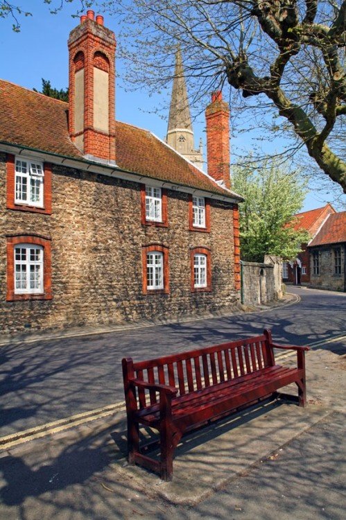 St Helen's Wharf, Thames embankment, Abingdon, Oxfordshire.