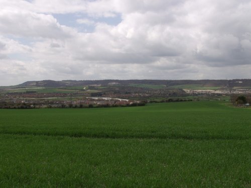 View of Wouldham from the Pilgrims Way Wouldham, Kent