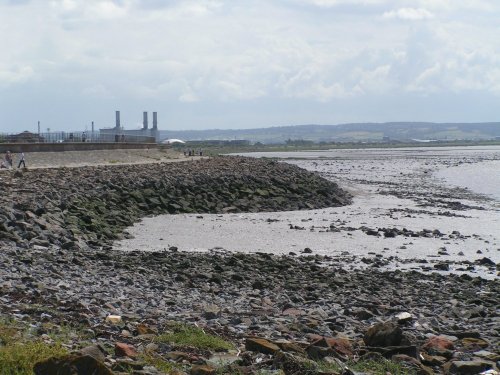 Nice Stroll along the beach, Severn Beach, Gloucestershire