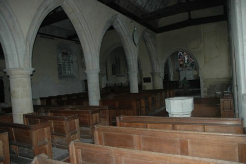 Interior of East Peckham Old Church St Michael
