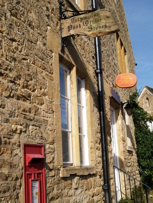 Post Office in Glympton, Oxfordshire.