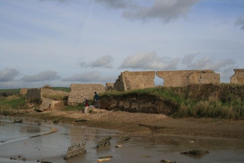 Remains of Tidemills village at Bishopstone, Newhaven