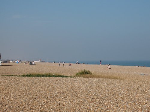 Aldeburgh Beach in Summertime, Aldeburgh, Suffolk.