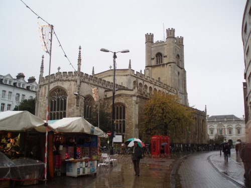 Great St. Mary's Church in Cambridge