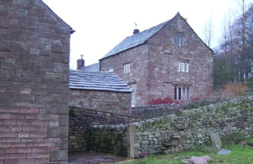 Wincle Grange, built by Cistercisn monks from Combermere in Cheshire.  Used to store wool.
