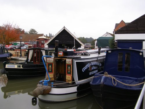 Braunston Marina, Braunston, England - largest marina on the 18th century Midlands canal network
