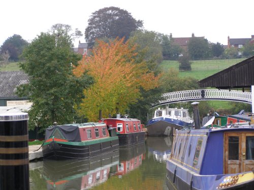 Braunston Marina, Braunston, England - largest marina on the 18th century Midlands canal network