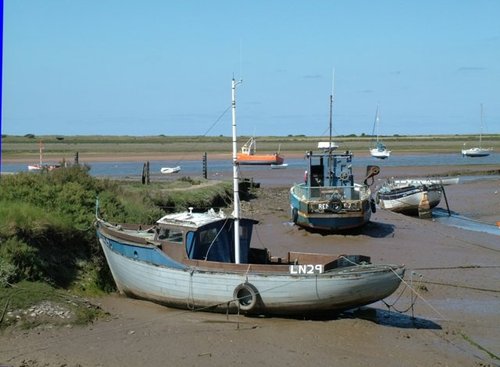 Brancaster Staithe, Brancaster, North Norfolk.