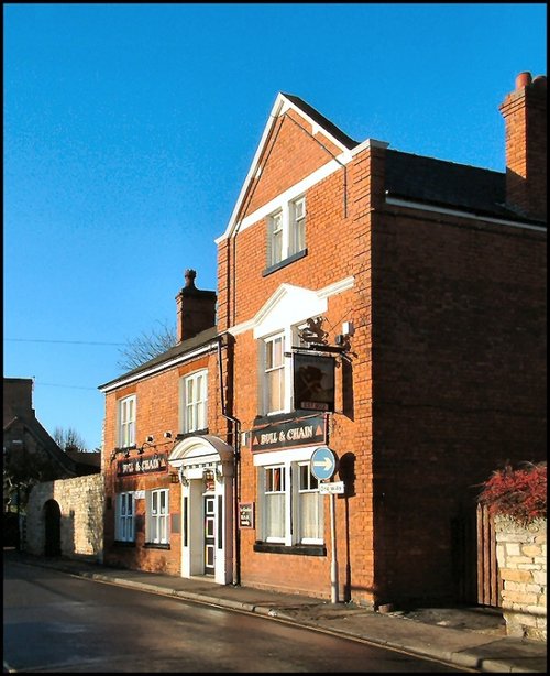 Bull & Chain, Langworthgate, Lincoln. The pubs origins date back to 1823.