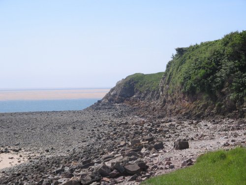 Hodabarrow point, Millom, Cumbria