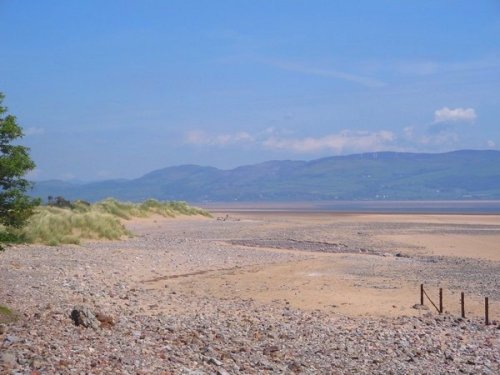 The mains beach, Millom, Cumbria