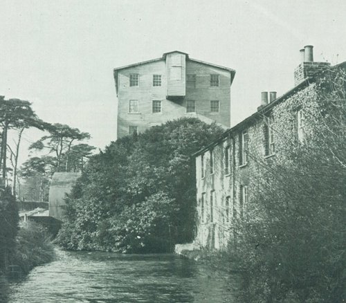 Crabble Corn Mill - River, Dover, Kent -  - c1900