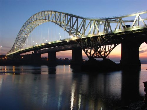 Widnes Runcorn bridge, Cheshire.
