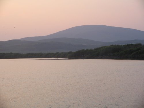 The Hollow at dusk, Millom, Cumbria