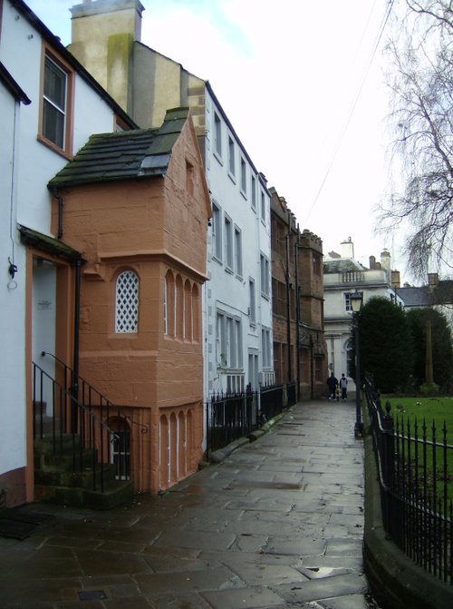Around St Andrews Church, Penrith, Cumbria