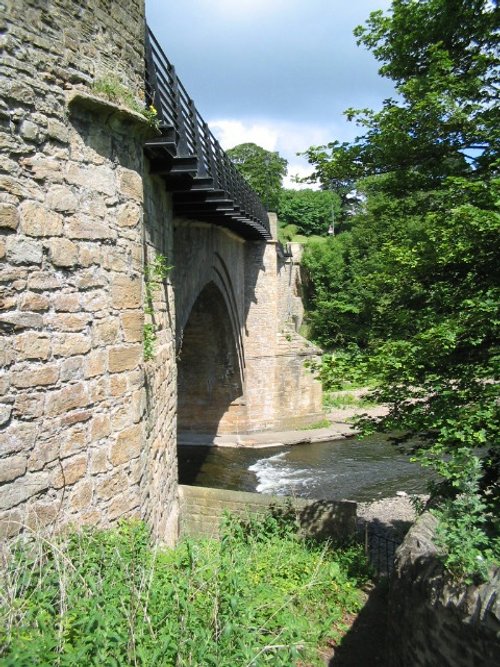 14th century bridge over the river Wear, Bishop Auckland, County Durham