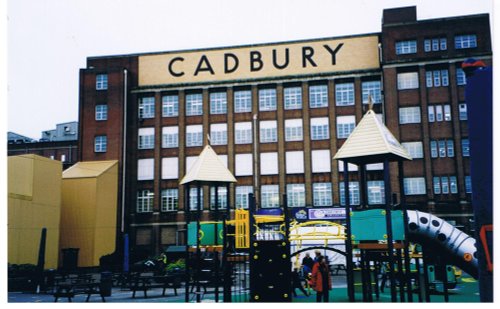 Cadbury Chocolate factory at Bournville, Birmingham, Warwicks.