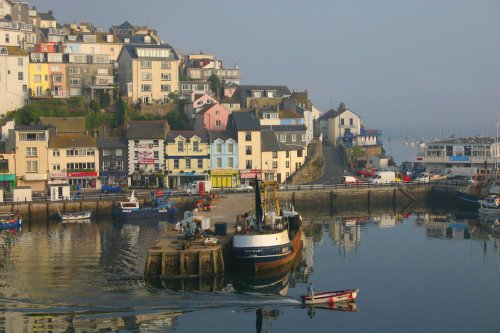 Early morning in Brixham Harbour, Devon