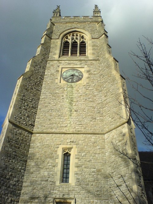 Chatham old church located near Dock Road in Chatham, Kent