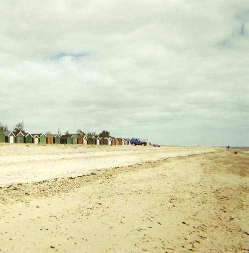 West Mersea beach in Essex