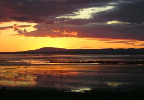 Heysham : Sunset over Morecambe Bay