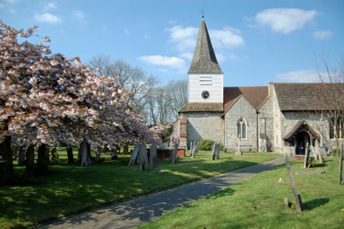 St Nicholas Church. Great Bookham, Surrey