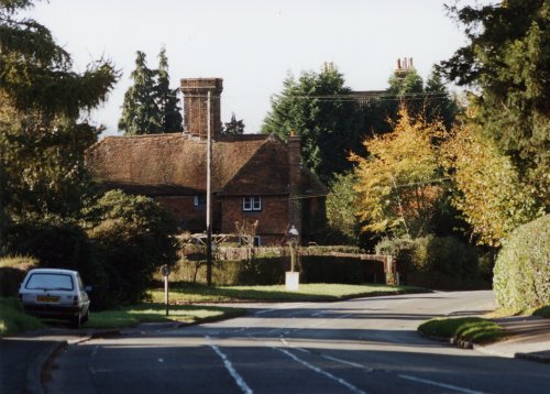 Buxted Village High Street - Autumn