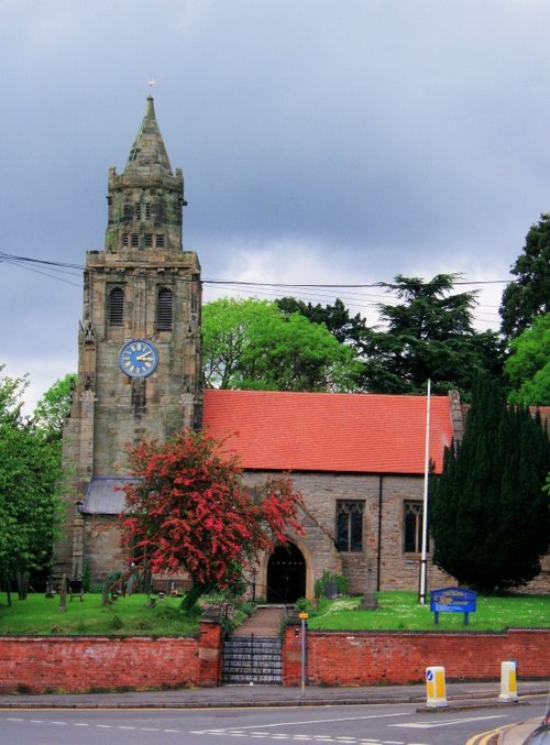 St Mary Magdaline Church in the village of Keyworth, Nottinghamshire