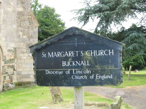 St. Margaret's Church sign