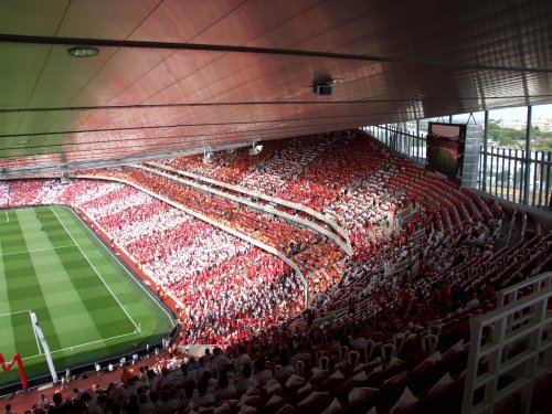 The Emirates Stadium in Holloway