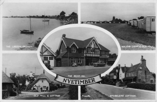 Postcard from Nyetimber c.1955