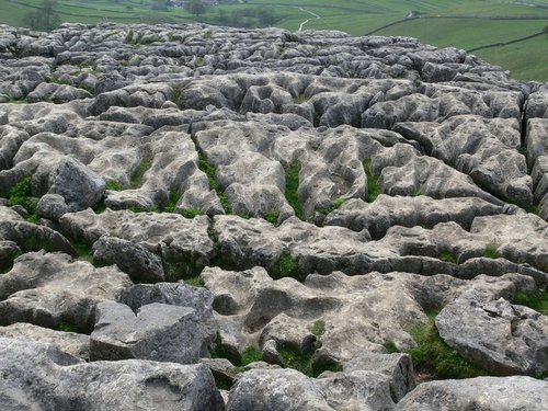 The Limestone Pavement, Malham Cove, North Yorkshire