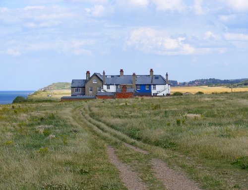 Coastal view at Weybourne, Norfolk.