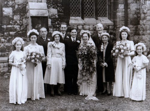 Mum and Dad's Wedding photo
