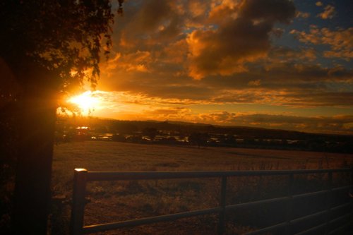 Dosthill sunset, Staffordshire