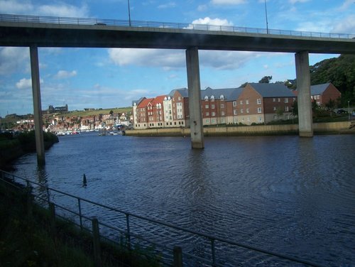 Coming into Whitby, North Yorkshire