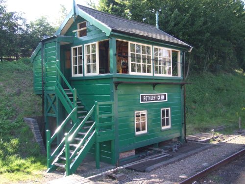 Signal Box at Rothley Station, Great Central Railway