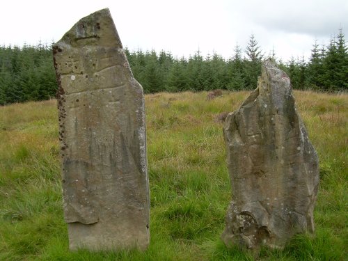 Laggangairn Standing Stones, Newton Stewart, Scotland