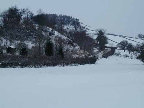View from Rosedale Abbey in North Yorkshire